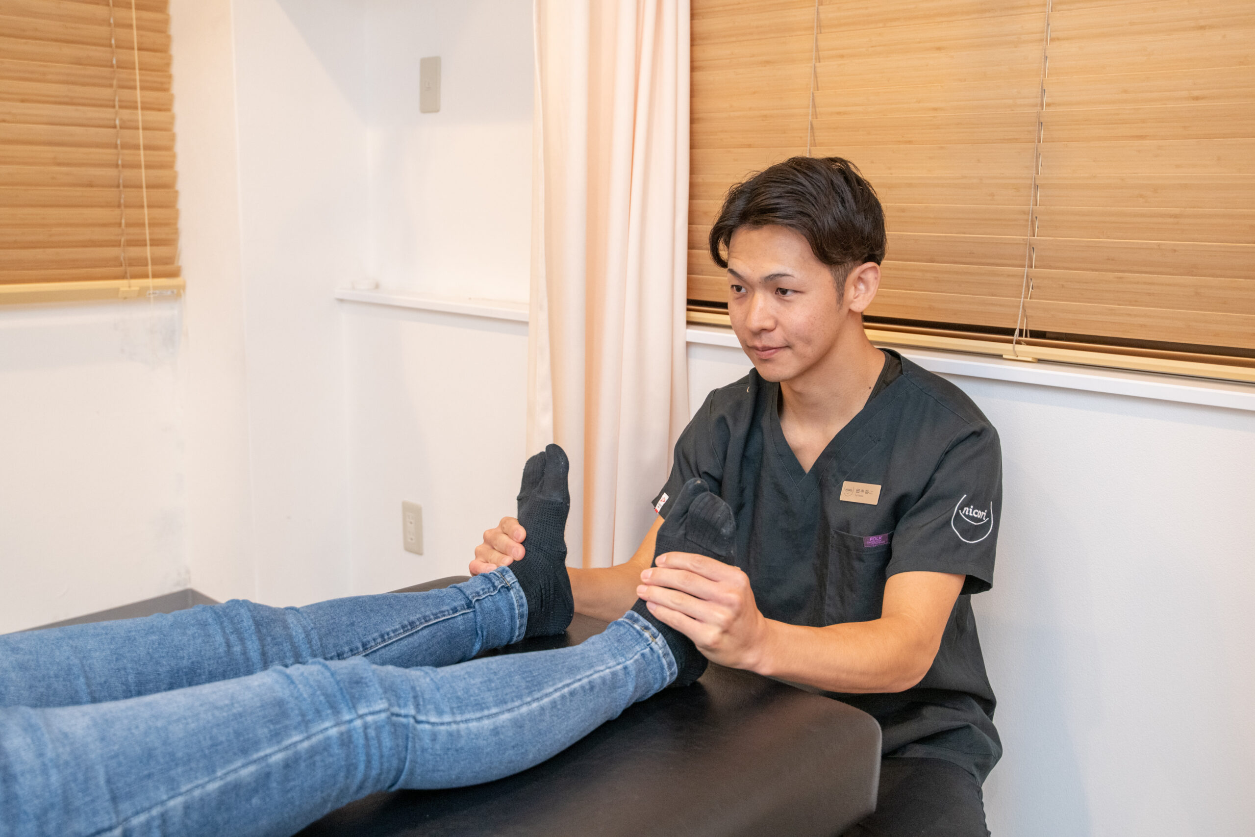 足指トレーニングの写真